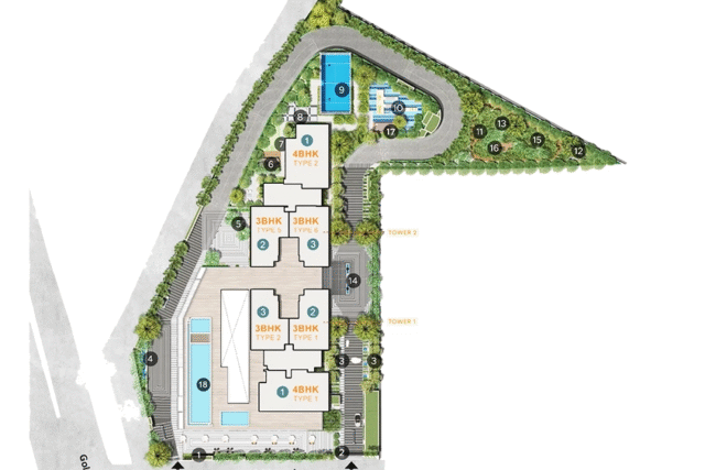 Godrej Astra floor plan