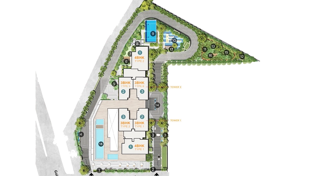 Godrej Astra floor plan